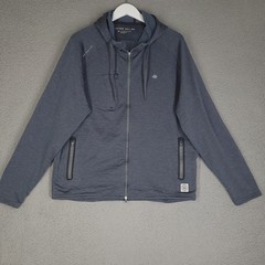 Peter Millar Eclipse Performance Hoodie XL Zip Up Sweater Golf Travel Office