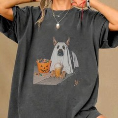 German Shepherd Dog Halloween Shirt, Funny Spooky Dog Tee, Dog Boo Meme Tee