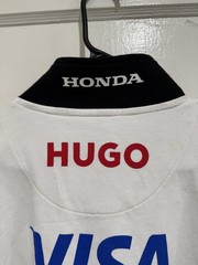 NEW Hugo Boss 2XL Red Bull RB Cotton Terry Zip Neck Fanwear Branding Formula 1