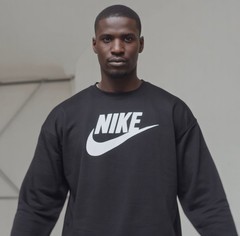 Nike Sweatshirt Men’s Sportswear Club Fleece Crew Neck Futura Logo Jumper – New
