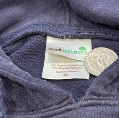 Vintage RARE Faded Distressed Dave Matthews Band Hoodie ANVIL Sustainable Y2K