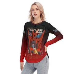 Women’s Starscream Decepticons Long Sleeves Blouse