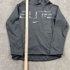 Nike Dri Fit Elite Hoodie Pullover Gray Youth Boys Size Small Athletic