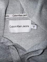 Calvin Klein Men’s Long Sleeve Pullover Hoodie XL Gray Designer City Sports