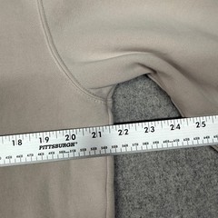 HUF | Essentials Triple Triangle Hoodie | Medium | Beige | Embroidered Logo Skat