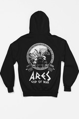 Iron Gods Ares Hoodie Gym Hoodie Pump Cover Aesthetic Black Hoodie Gym Tee