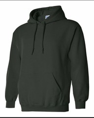 Gildan Adult Heavy Blend 50/50 Long Sleeves Pullover Hooded Sweatshirt G185