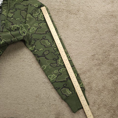 Mode of One Men’s Camo Hoodie in Bleeker Camo Size Medium Full Zip Fleece