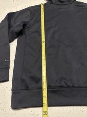 NIKE Livestrong Zip Hoodie Youth Teens XL Cycling 21×23 Black Y2K Armstrong