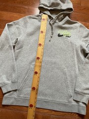 Nike Golf Sweatshirt Hoodie Gray Logo Swoosh Athleisure Mens Large Sports
