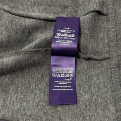 Ralph Lauren Purple Label Full zip-front pocket-detail Grey Sweatshirt XL