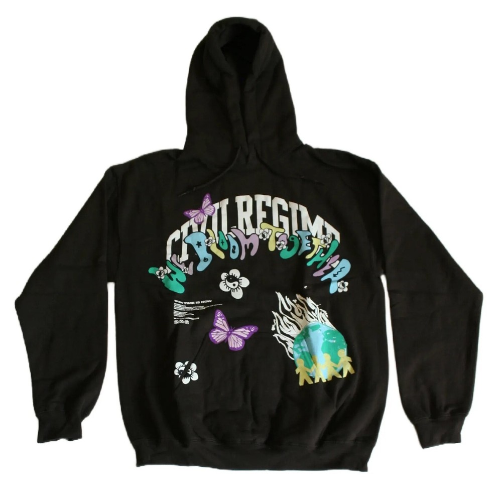 Civil Blooming Together Men’s Hoodie NEW