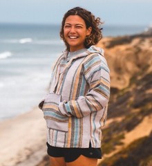 Drug Rug Baja Hoodie | Mexican Poncho with Soft Inner Lining S, M, L, XL, XXL