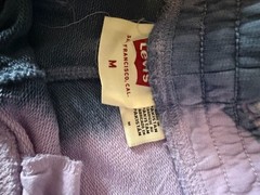 Levi’s Men’s Seasonal Garment Dyed Tie Dye Sweatshorts Moon Dream Lilac