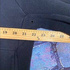 YKK Casual Hoodie Navy Blue XL