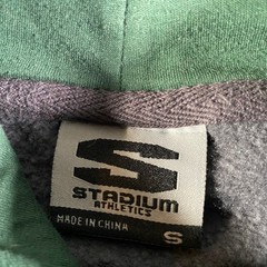 Tulane Green Wave Hoodie Stadium Athletics Gray Pullover Collegiate Mens Small