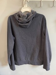 Eddie Bauer Men’s Large Everyday PO Hooded Sweatshirt, Navy, Cotton / Polyester