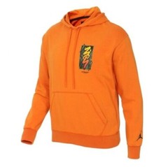 Jordan Men’ Dri-FIT Zion Campfire Orange Fleece Hoodie (DH0598-893) S/M/L/XL/XXL