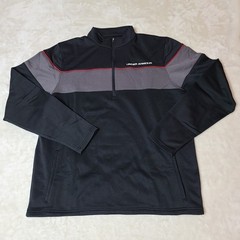 Under Armour All Season Gear 1/4 Zip Loose Coupe Lache Sweatshirt Large Pockets
