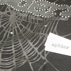 sp5der Black Rhinestone Spider Graphic Print Pullover Hoodie Men’s Size S