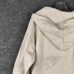 Molina Hoodie Mens Large White Baja Pullover Kangaroo Pocket Sweatshirt