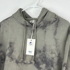 KATIN Hoodie Men’s NEW Size L Tie Dye Heavyweight Pullover Pocket Green Gray