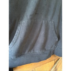All In Motion Mens Charcoal Gray Hooded Pullover Sweatshirt Medium Comfort