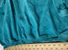 VTG 90s Gasoline Tie Dye Sweatshirt Unisex One Size To Large Blue Grunge Skaters