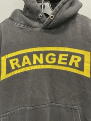 US Army Ranger Gray Pullover Hoodie Size Small