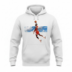 Jordan Retros Hoodie Basketball Legend_ The GOAT Flying