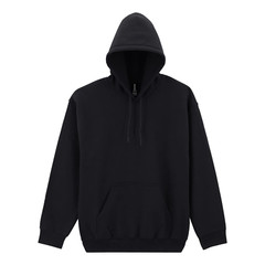 2XL Gildan Men’s DryBlend Hooded Heavyweight Sweatshirt Pouch Pocket XXL Black