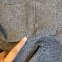Nike The Athletic Dept Mens Large Gray Full Zip Fleece Hoodie Swoosh Logo