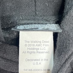Walking Dead Hoodie Blk Universal Studios Dont Open Dead Inside Large AMC Horror