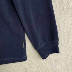 Eddie Bauer Men’s L Navy Blue Lounge Hoodie Polyester/Spandex Blend N0308
