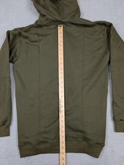 Juana World Hoodie Mens Small Green Walking Blunt Graphic Pullover Marijuana New
