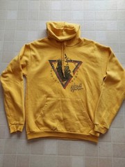 NIALL HORAN YELLOW HOODED SWEATSHIRT, SIZE ADULT S, B&C COLLECTION