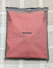 Fear of God Essentials Hoodie ‘Coral’ S Size Oversized Loose Hoodie NWT