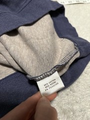 Peter Millar Crown Sport Men’s 1/4 Zip Blue Sweatshirt Size Medium Logo Sleeve