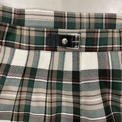Vintage Meigle Kilt Pleated Wool Skirt Scotland Multicolored Plaid Size 14