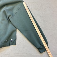 Vtg Russell Athletic Dri Power Sweatshirt XL Green Heavyweight Blank Boxy Fade