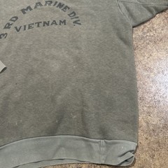 VTG 60’s Vietnam War 3rd Marine Division USMC Crewneck Sweatshirt Small
