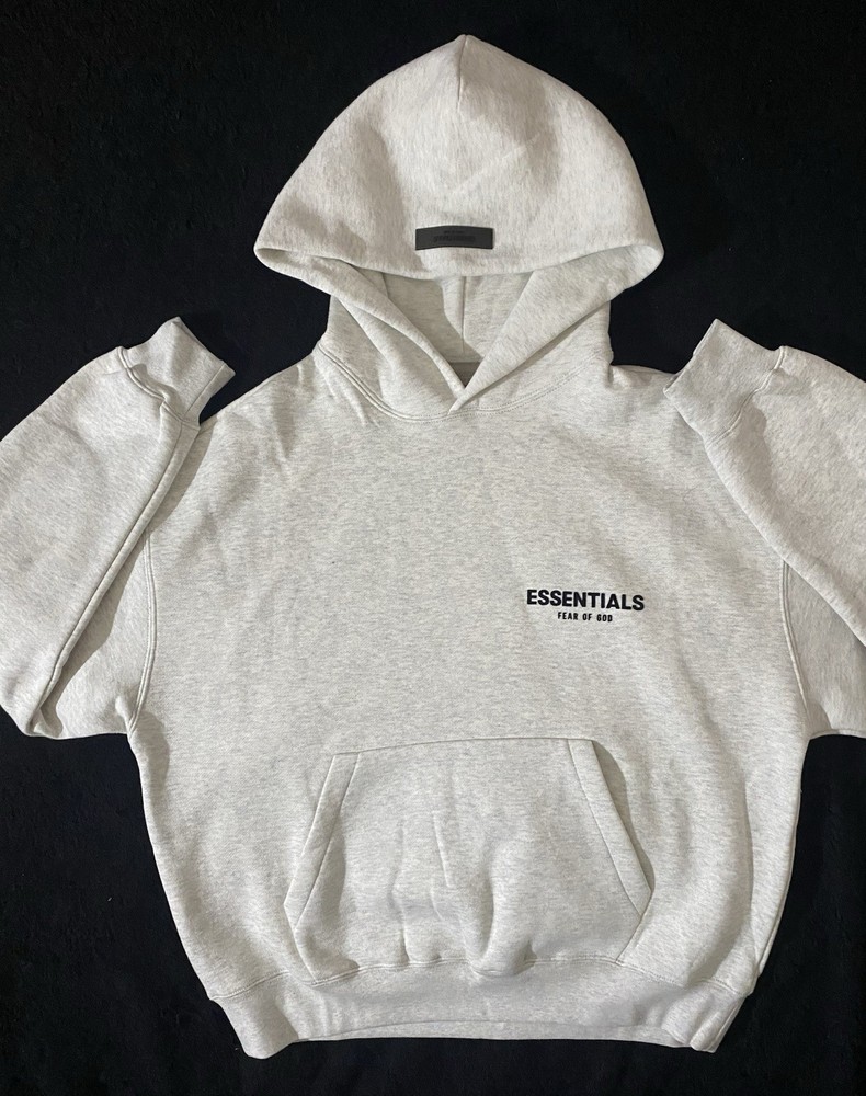 Essentials Fear Of God Men’s Hoodie/Size Small/Light Oatmeal