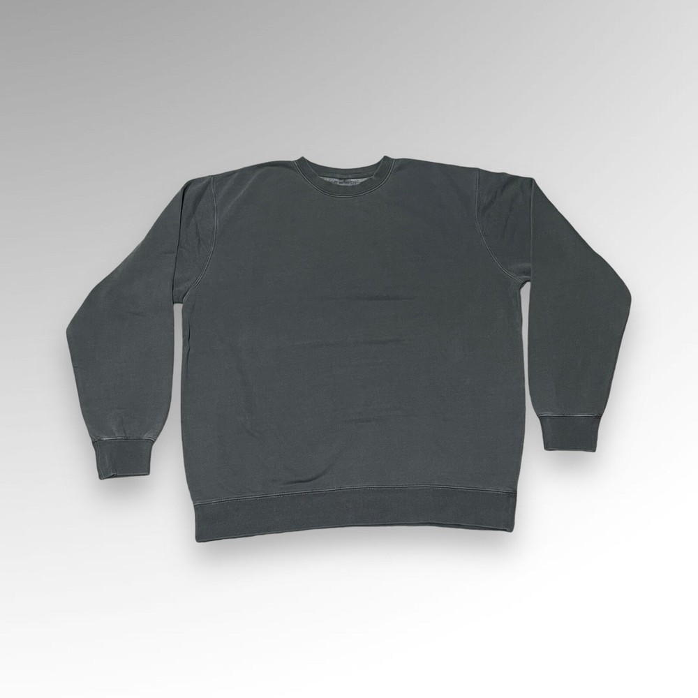 Washed Grey Crewneck Sweatshirt