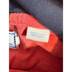 Southern Tide Mens XL Coral Pink Henley Hoodie Long Sleeve Cotton Pullover Shirt