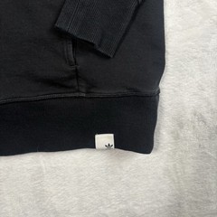 Adidas Black Long Sleeve Fleece Pullover Sweatshirt Men’s XS Activewear Athletic