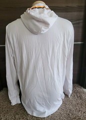 Psycho Bunny Newbold Hoodie White B6H160N1PC SIZE 7