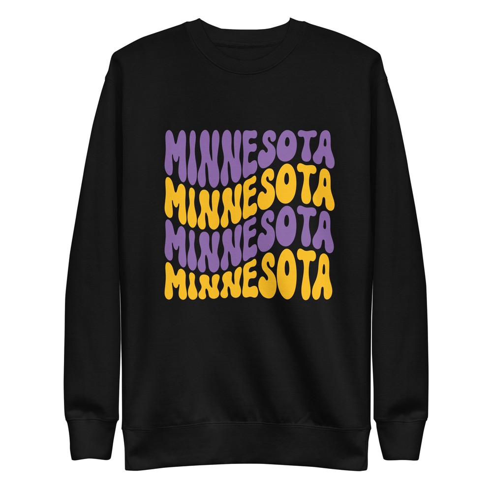 Retro Minnesota Vikings Football Fun Unisex Sweatshirt S,M,L,XL,2X,3X