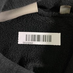 Fear of God Essentials Stretch Limo Black Oversized Fleece Hoodie Men’s MEDIUM