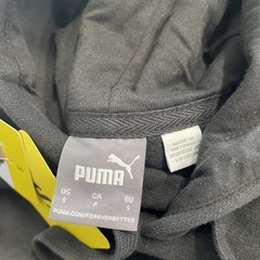 Puma NEW Mens Modern Basics 22 Hoodie SMALL NEW Black Front Kangaroo Pocket S