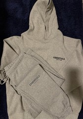 Fear Of God Essential Dark Oatmeal Set Size XXL